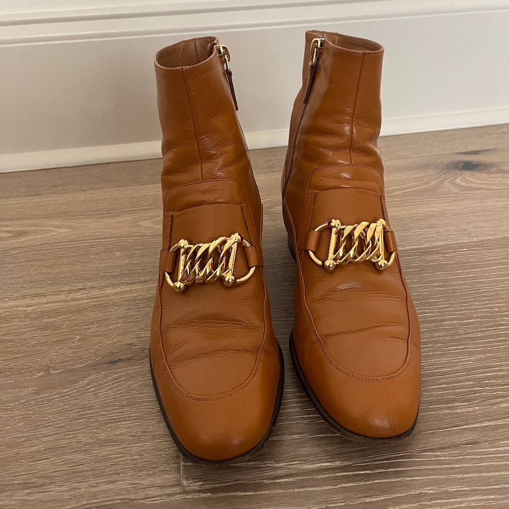 Gucci 2019 Kitten Ankle Boots